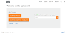 Tablet Screenshot of darkroom.photofinale.com