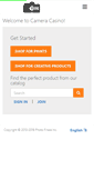 Mobile Screenshot of cameracasino.photofinale.com